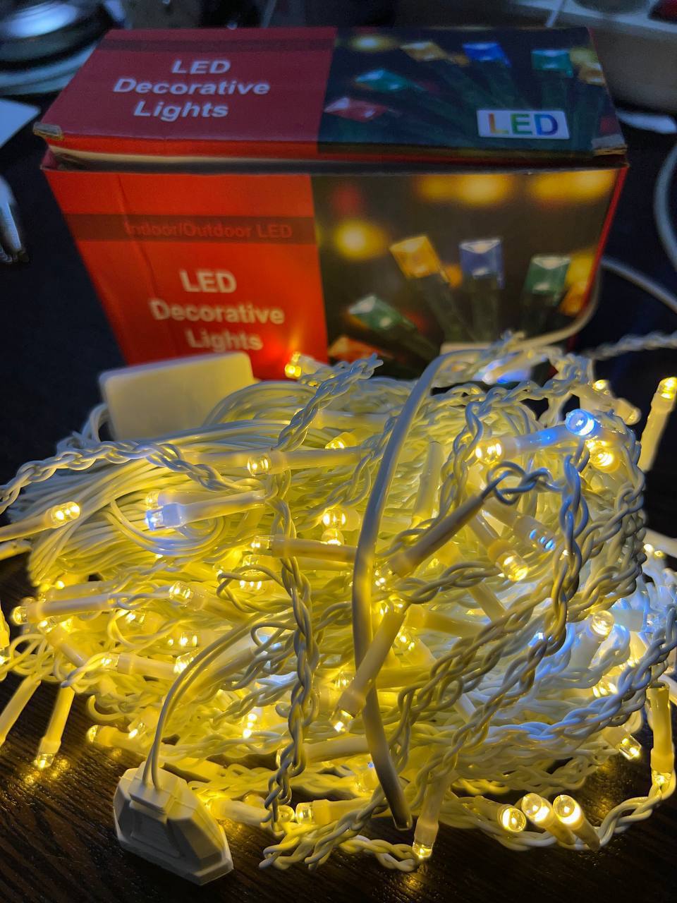 ریسه خوشه ای ۱۲ متری ۴۵ آویز مادگی‌دار