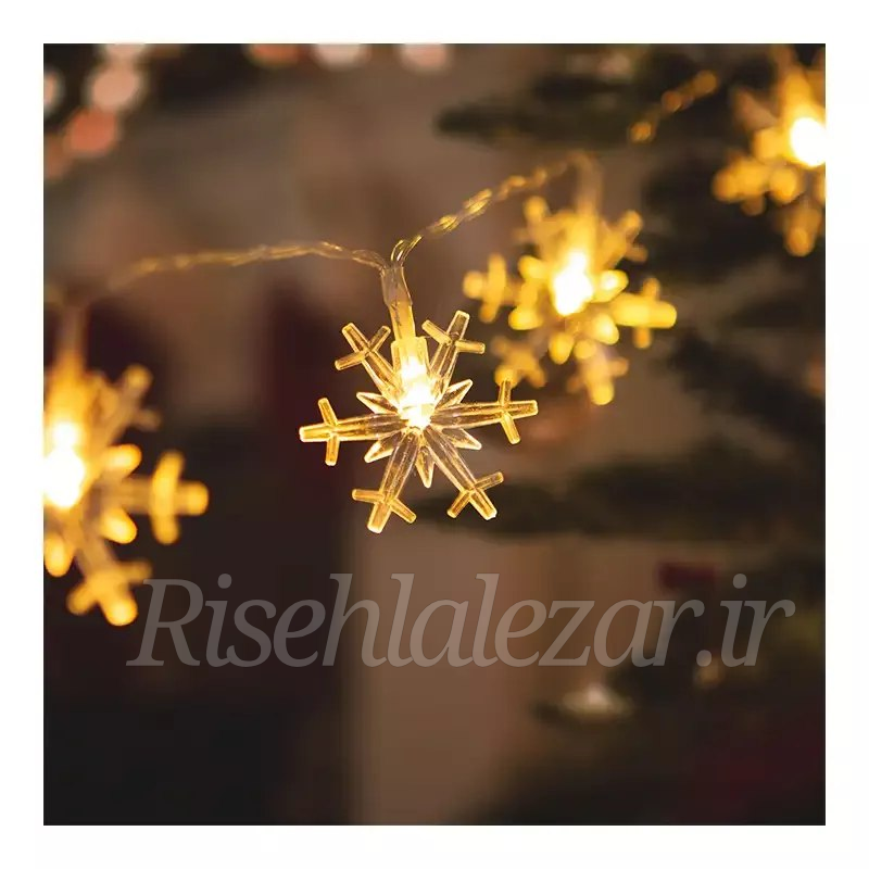 ریسه دونه برف ۲۸ لامپ ریموت دار برقی