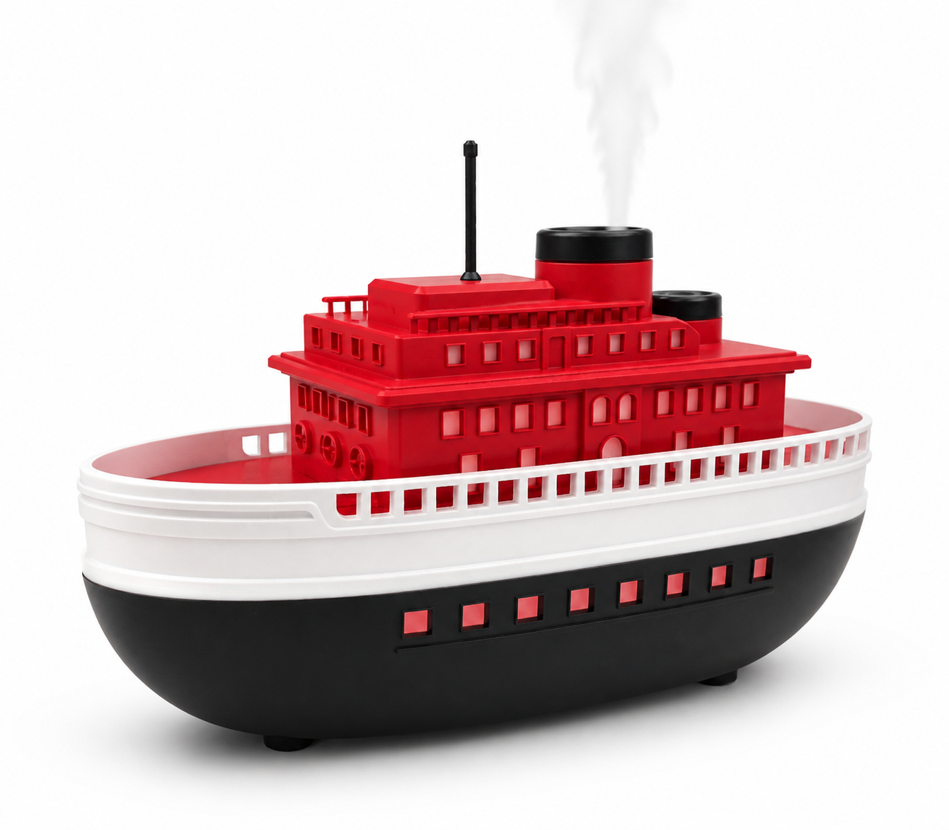 دستگاه بخور سرد و اسانس‌سوز طرح کشتی مدل Boat Aroma Diffuser (چراغ‌خواب‌دار)