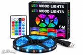 ریسه نواری RGB برنامهدار ۵ متری با کنترل از راه دور |
